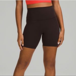 Lululemon Wunder Train 6” Shorts in French Press Size 4